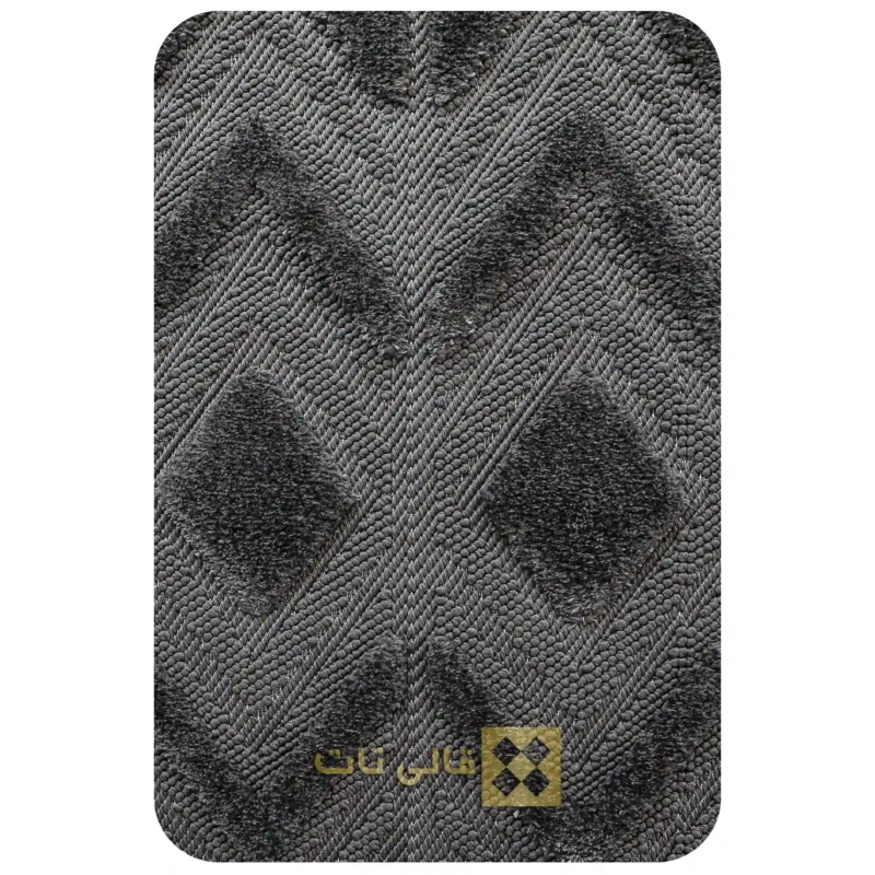 فرش مینیمال پلی استر بوهو کد1112 - Image 2