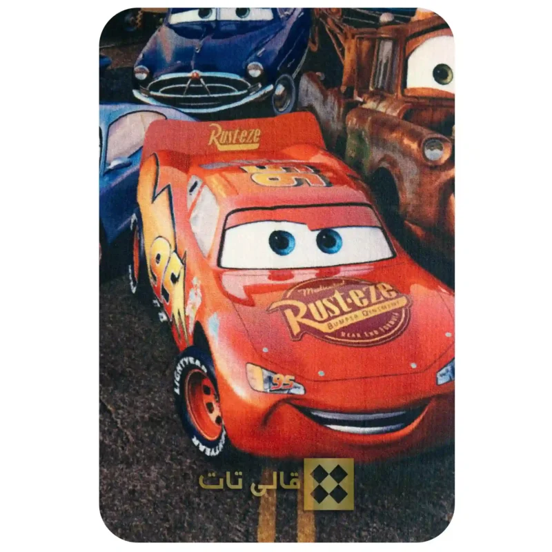 فرش محتشم 700 شانه طرح ماشین - Image 2